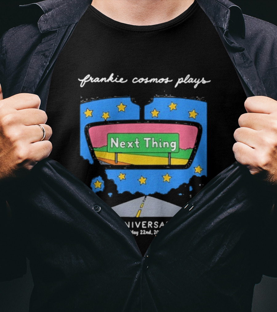 Frankie Cosmos 10th Anniversary Show May 22 2026 Bowery Ballroom Next Thing Live Performance T-Shirt