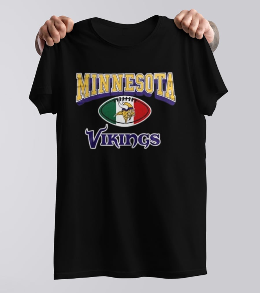 Minnesota Vikings 2026 Mexico City Game NFL Team T-Shirt