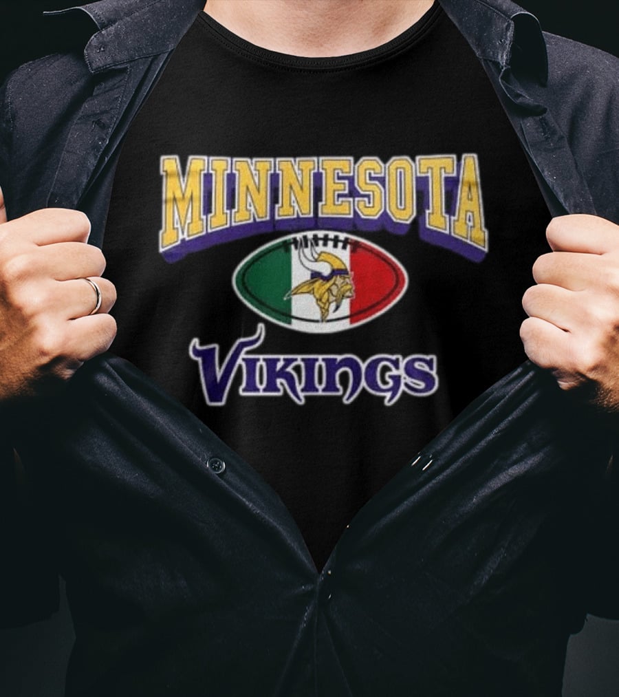 Minnesota Vikings 2026 Mexico City Game NFL Team T-Shirt