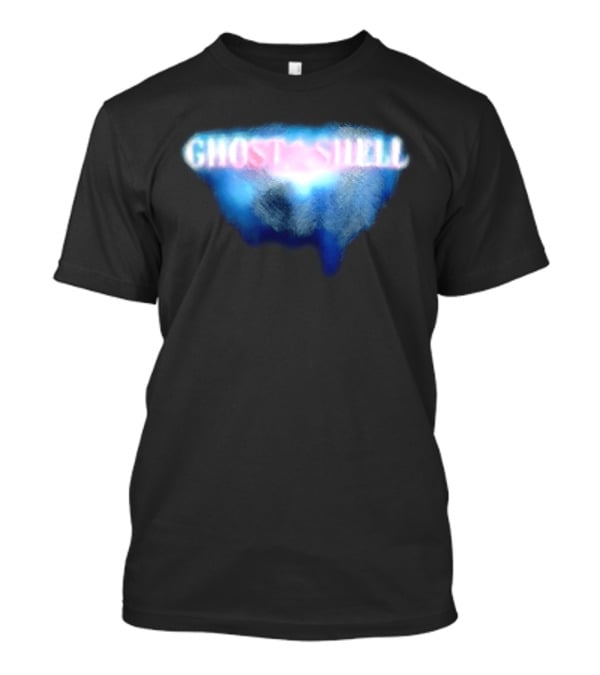 Ghost In The Shell Blue Illusion Polka Dot T-Shirt