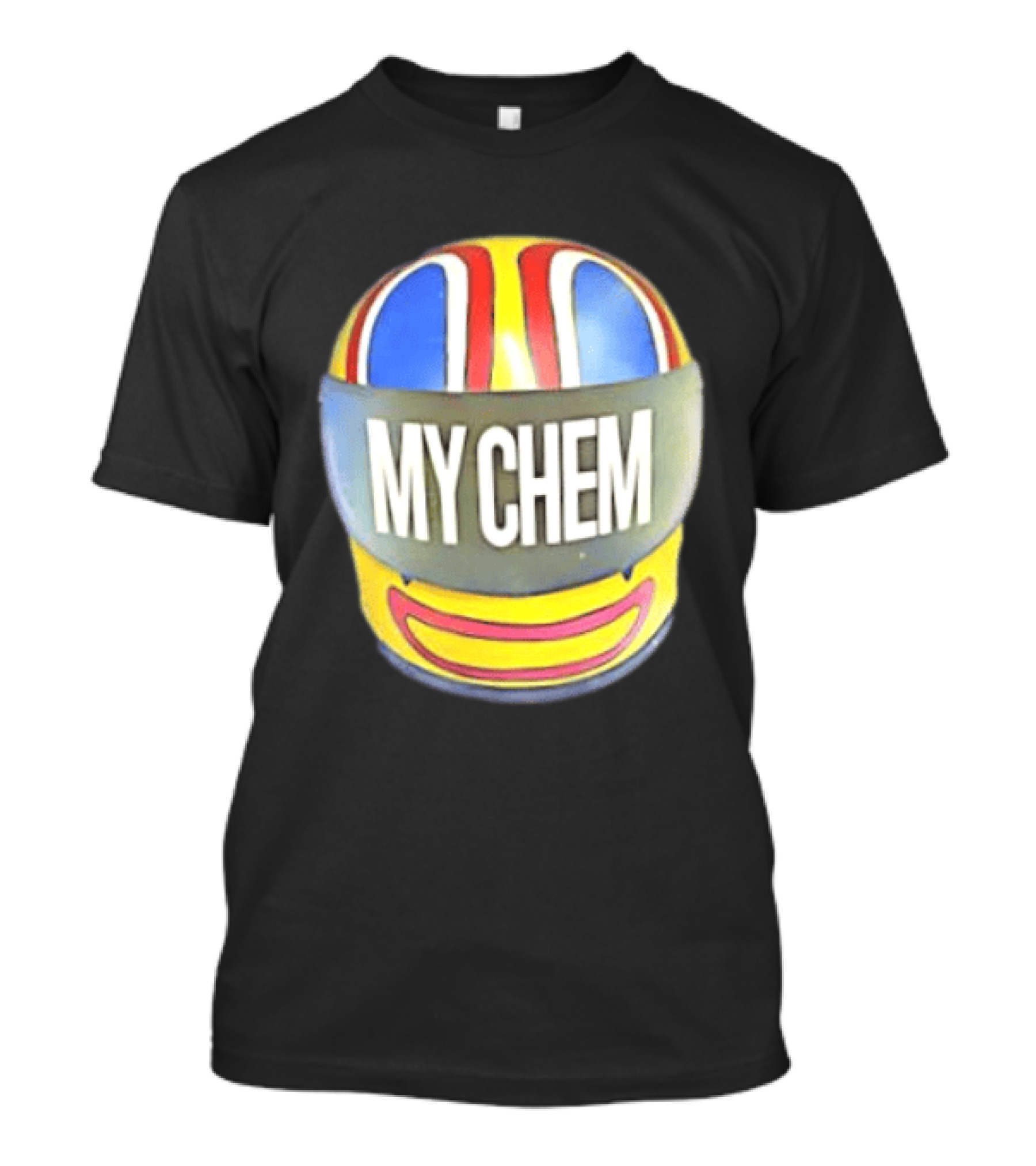 My Chem Helmet My Chemical Romance Music Lover Vibrant Racing T-Shirt