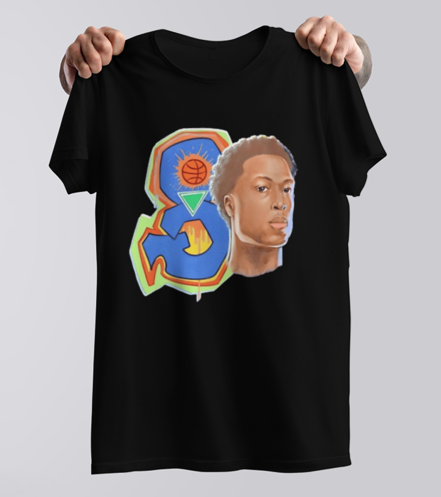 OG Anunoby OG8 New York Knicks Basketball Art NBA T-Shirt