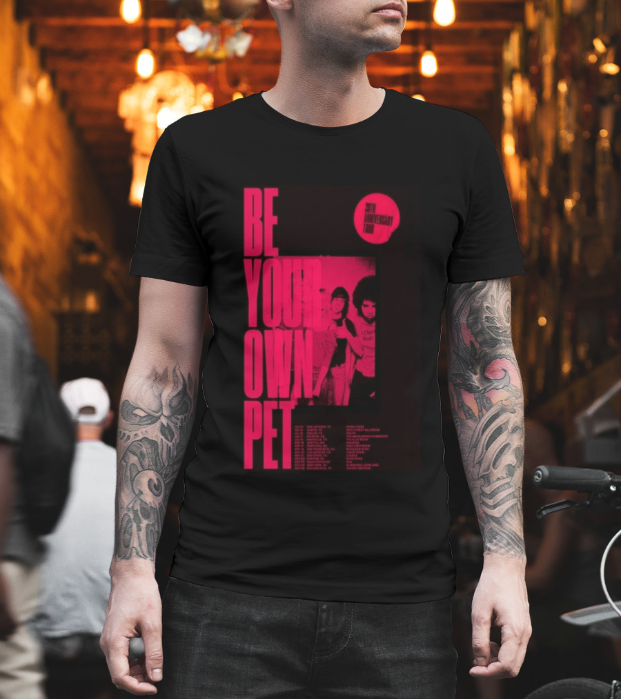 Be Your Own Pet 20th Anniversary Tour 2026 T-Shirt
