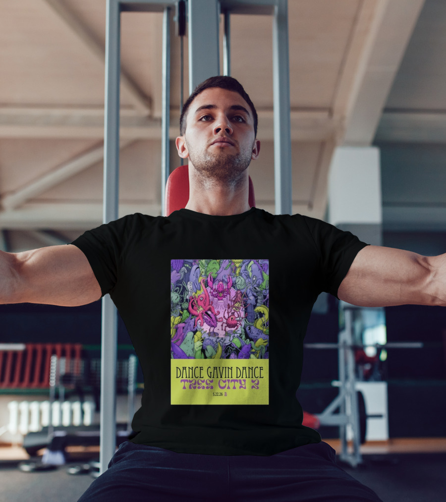 Dance Gavin Dance Tree City 2 May 22 2026 Concert T-Shirt