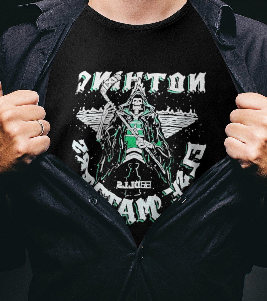 Nothing Else Matters Grim Reaper Hockey Dallas Stars T-Shirt