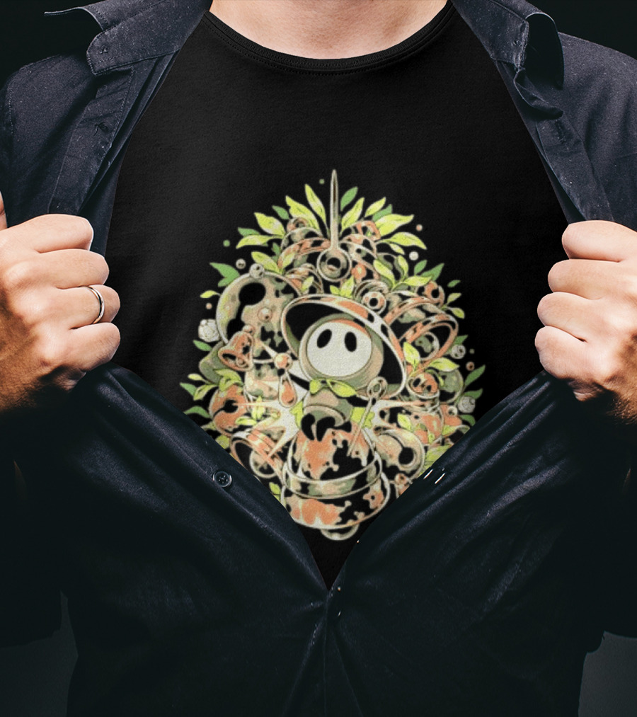 Hopeful Pilgrim Hollow Knight Silksong Video Game Aesthetic T-Shirt