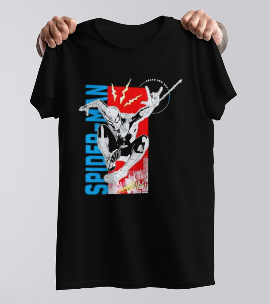 Spider Man Web Slinging Marvel Universe Brand New Day T-Shirt