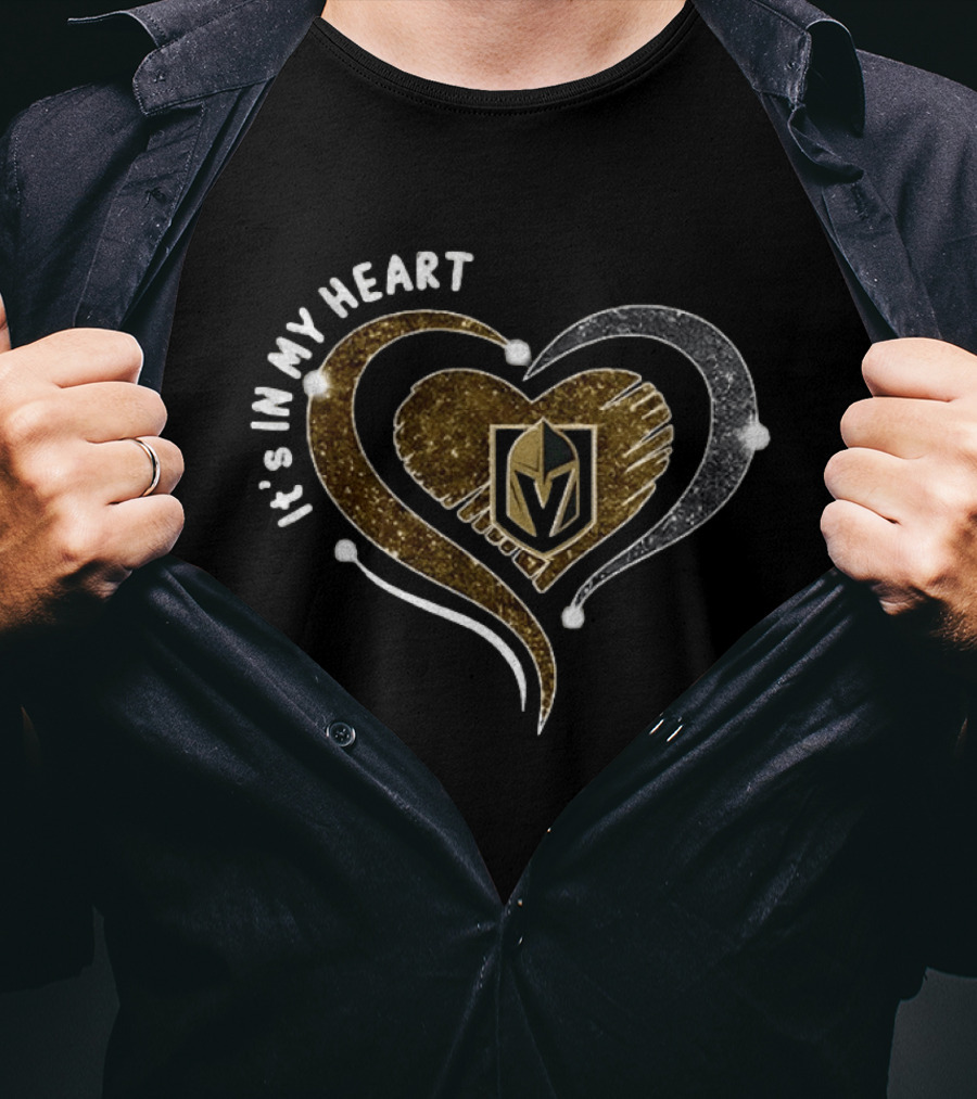 Vegas Golden Knights It's In My Heart Hockey NHL 2026 T-Shirt