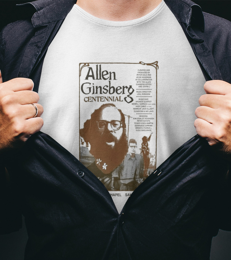 Allen Ginsberg Centennial May 11 2026 The Chapel San Francisco Event T-Shirt