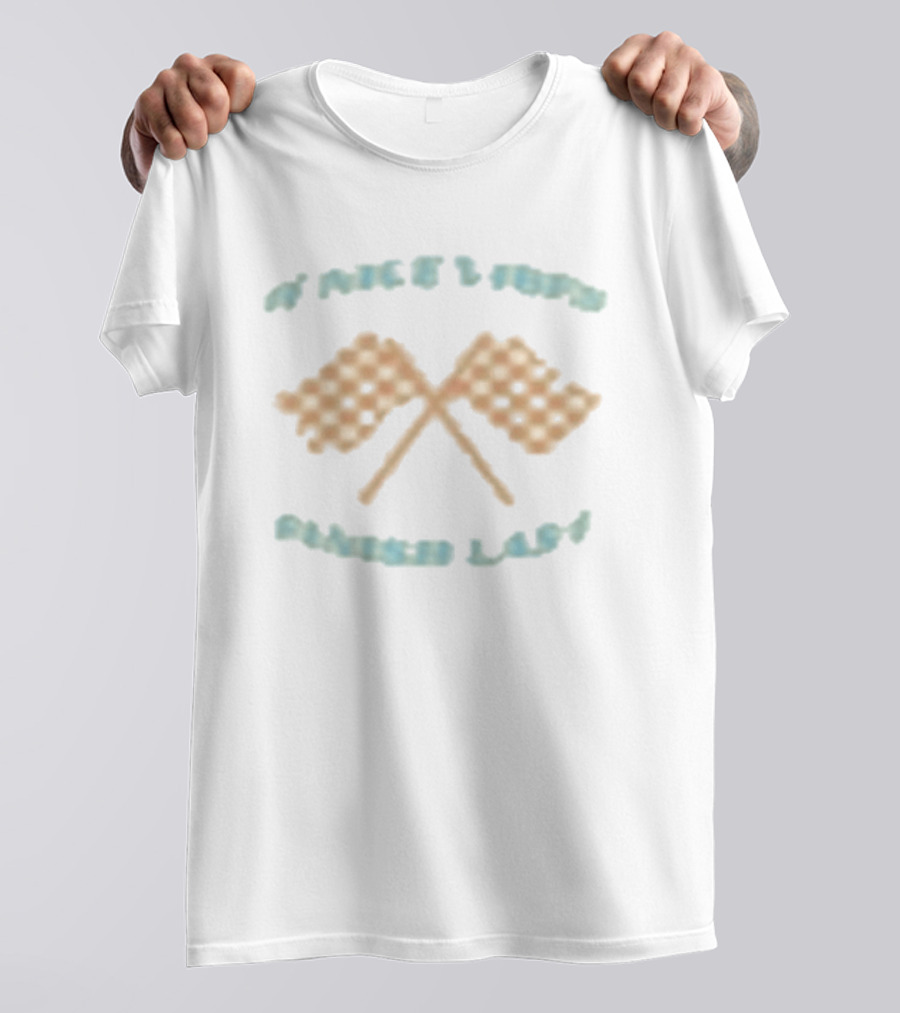 Andy Grammer Save A Spot In The Back For Me Racing Flags Finish Last T-Shirt
