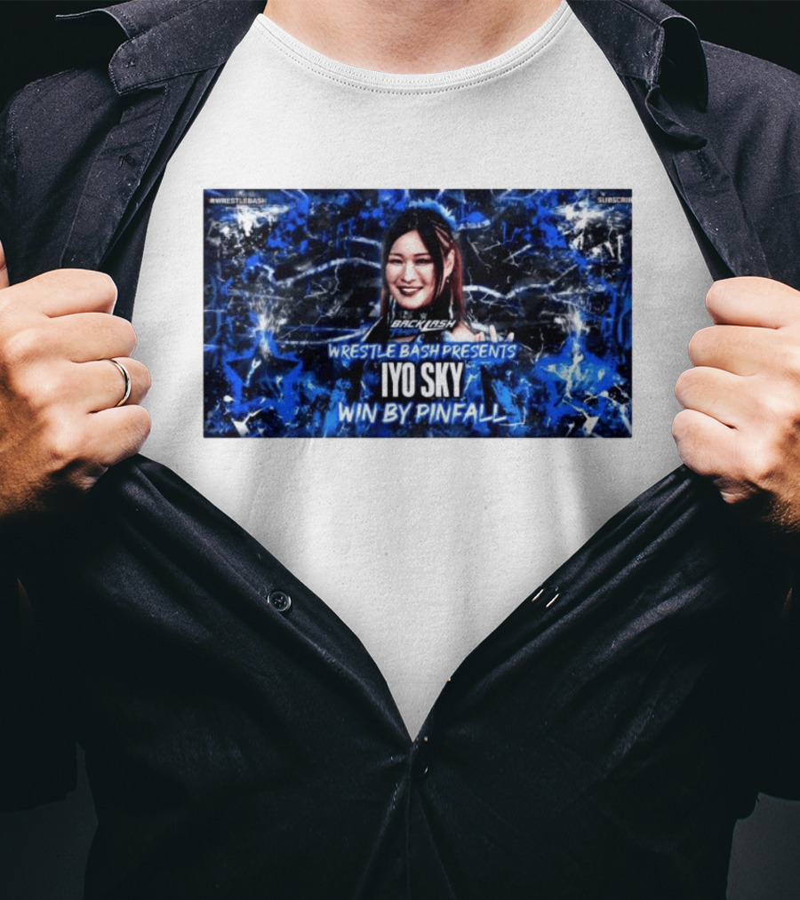 Backlash Tampa Wrestle Bash Presents Iyo Sky Win By Pinfall T-Shirt