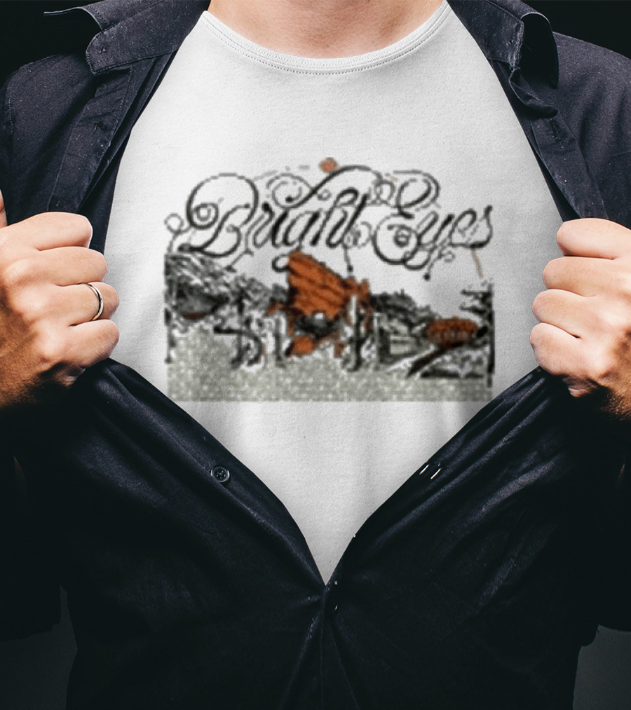 Bright Eyes Anniversary Shows Winged Horse T-Shirt