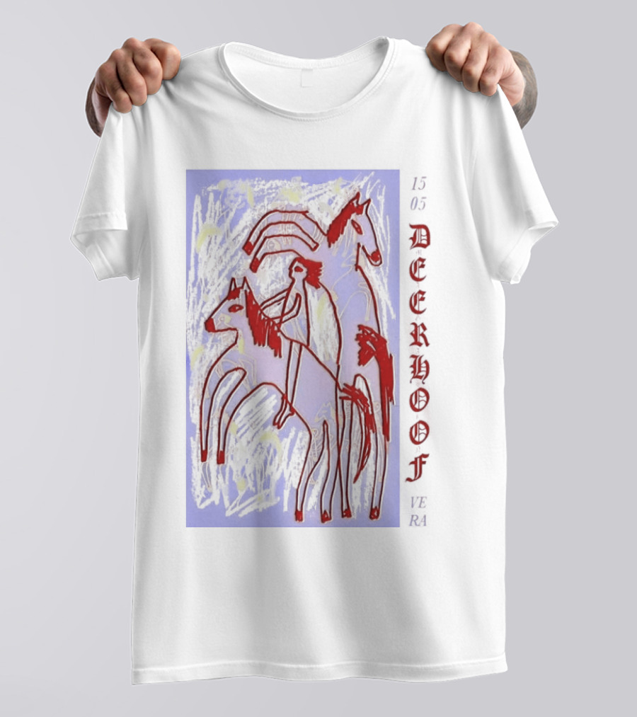 Deerhoof Groningen NL May 15 2026 Concert With Magasin T-Shirt