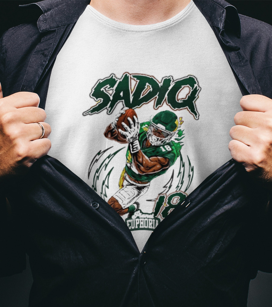 Sadiq Euphoria Football Catch 18 T-Shirt