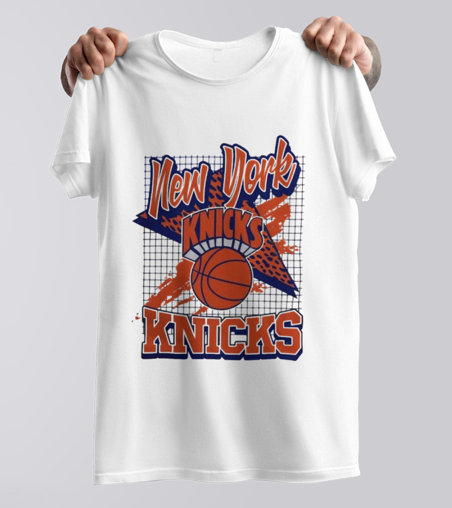 New York Knicks Hardwood Classics Vintage Basketball T-Shirt