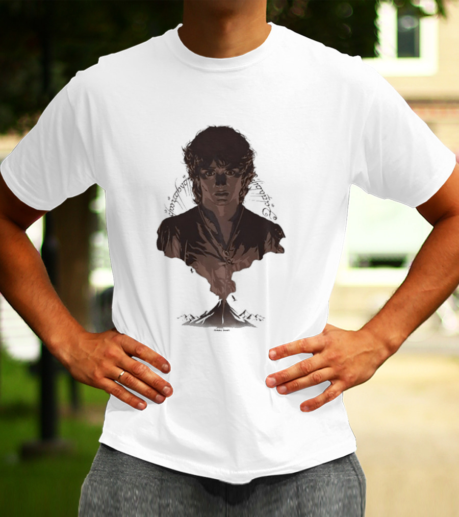 The Lord Of The Rings Frodo Bust Sculpture T-Shirt
