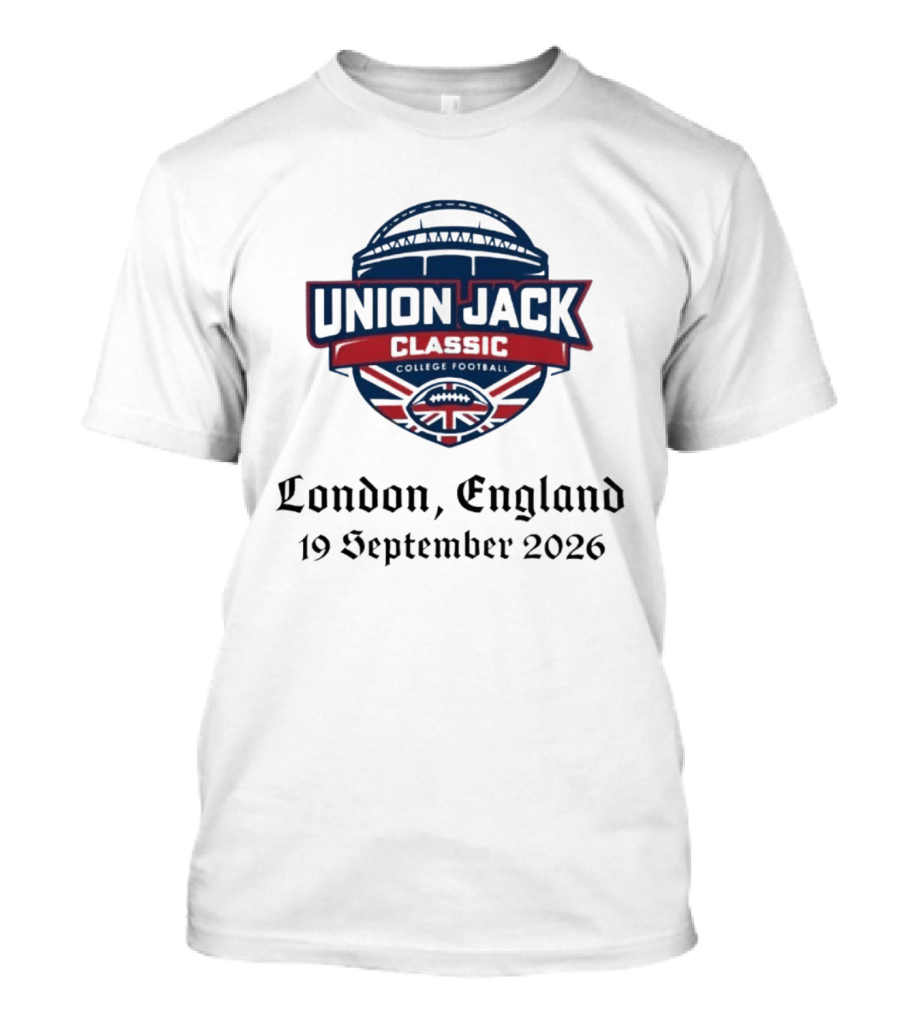 Union Jack Classic London England 19 September 2026 T-Shirt