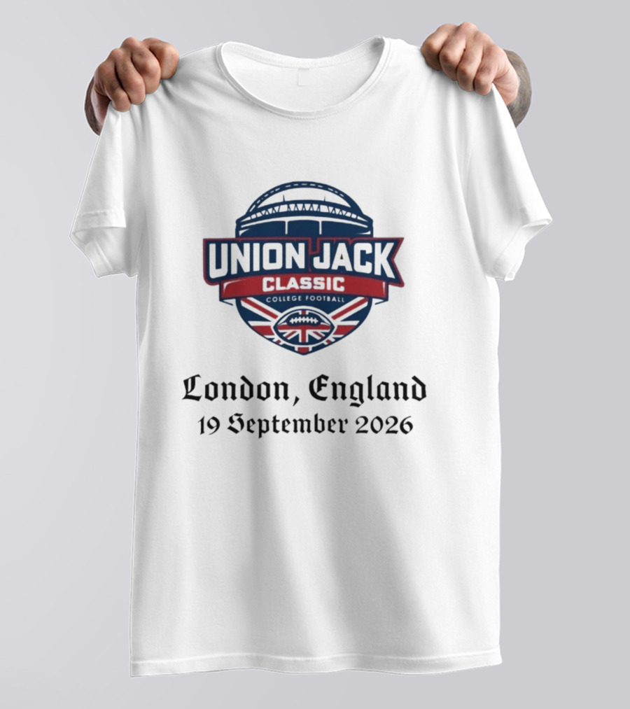 Union Jack Classic London England 19 September 2026 T-Shirt