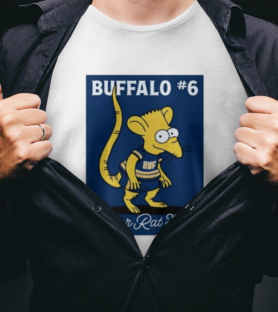 Buffalo #6 Dear Rat Boy BUF Jersey T-Shirt