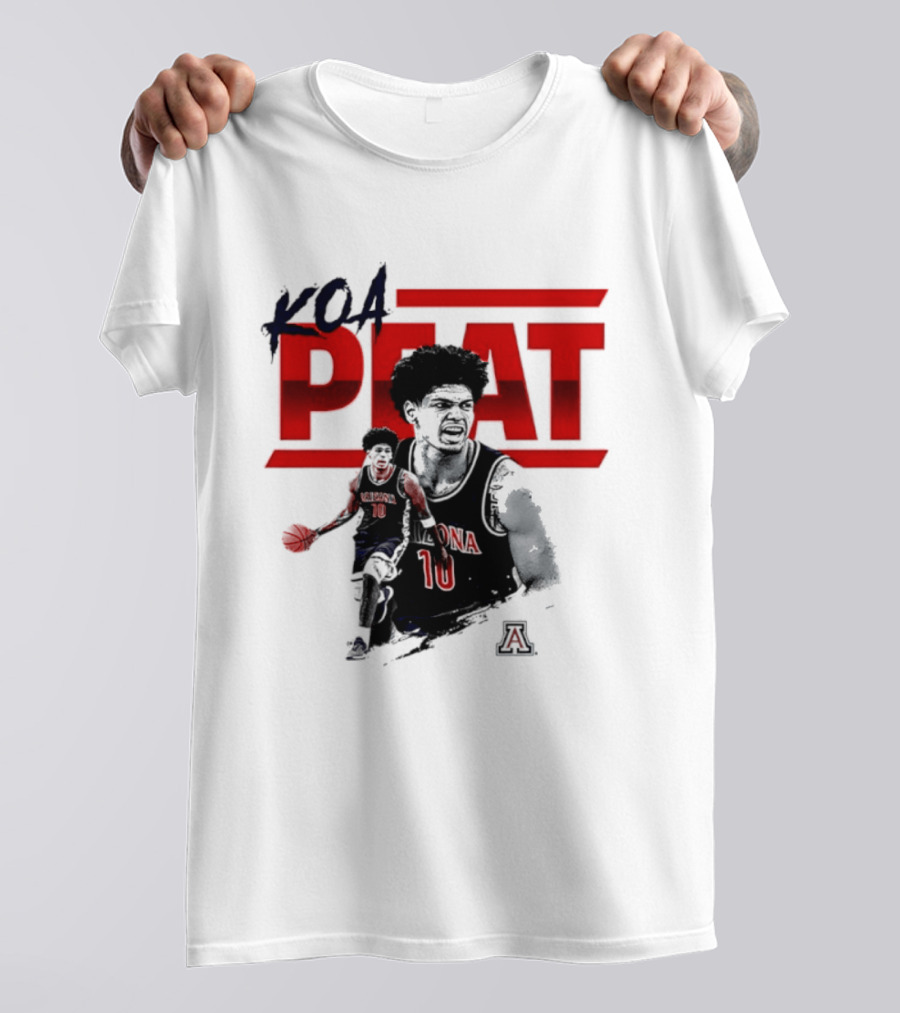 Koa Peat Arizona 10 Wildcats Basketball T-Shirt
