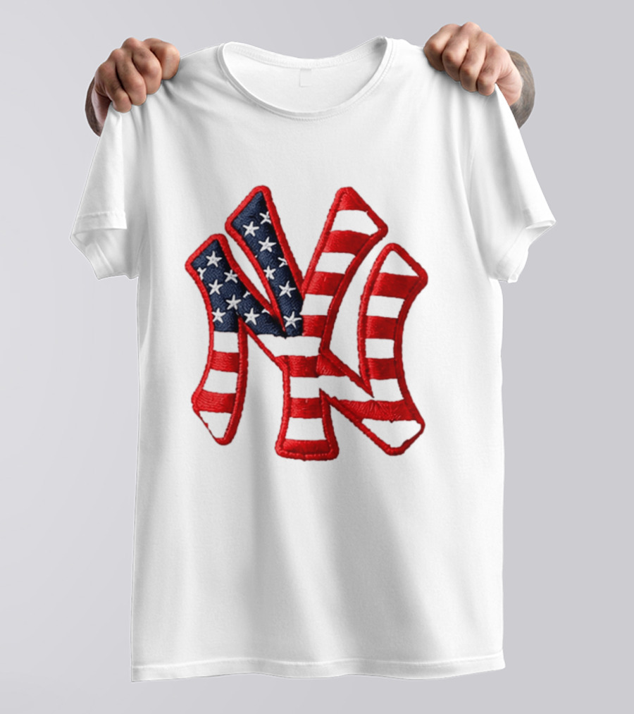 Yankees 4th Of July Stars And Stripes NY 2026 Giveaway T-Shirt