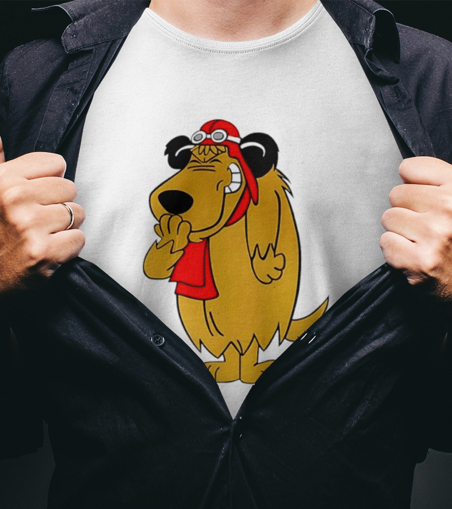 Muttley Dog Wacky Races Cartoon T-Shirt