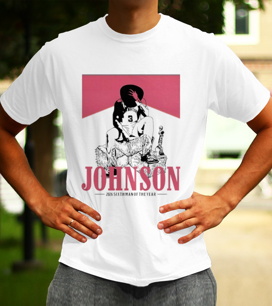 Keldon Johnson San Antonio Spurs 2026 Sixth Man Of The Year Johnson T-Shirt