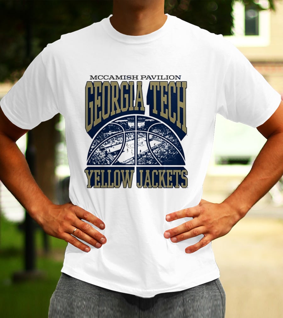 Georgia Tech Yellow Jackets Basketball McCamish Pavilion Georgia Tech Yellow Jackets T-Shirt
