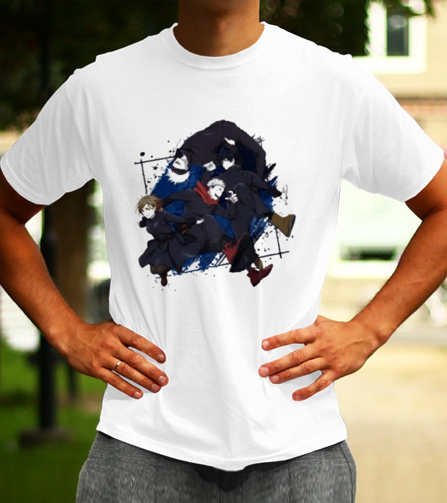Jujutsu Kaisen Characters Dynamic Illustration 2026 Concert T-Shirt