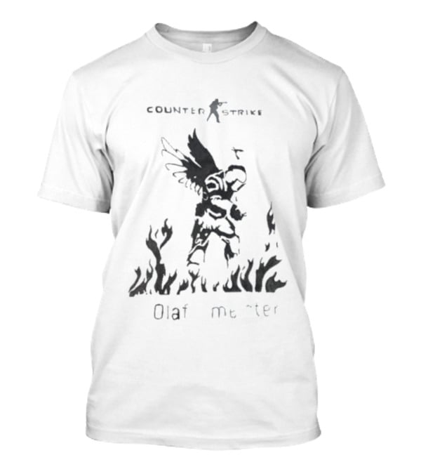 Counter Strike Olaf Meister Wings And Flames T-Shirt