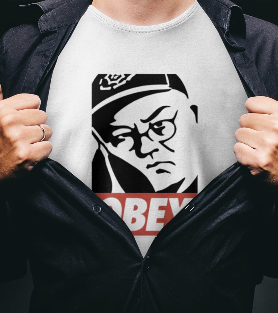 Obey Giant Face Shepard Fairey Street T-Shirt