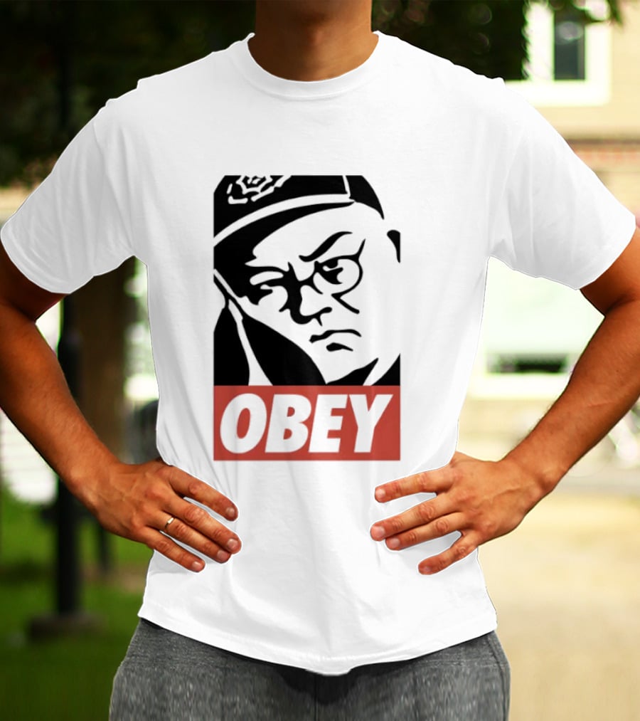 Obey Giant Face Shepard Fairey Street T-Shirt