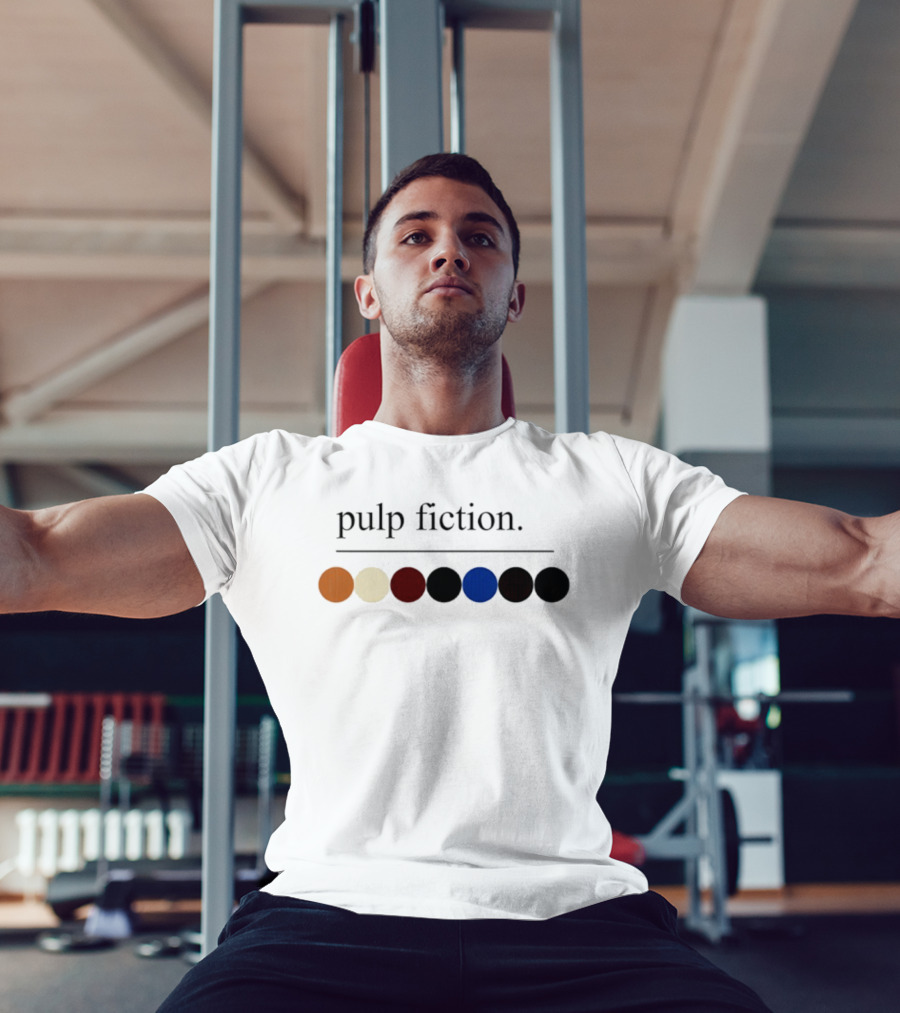 Pulp Fiction Colored Circles T-Shirt