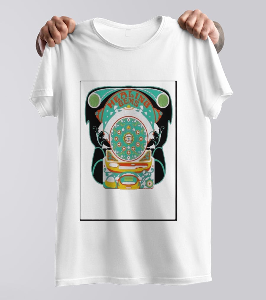 Healing Gems Fall Tour 2026 Psychedelic T-Shirt