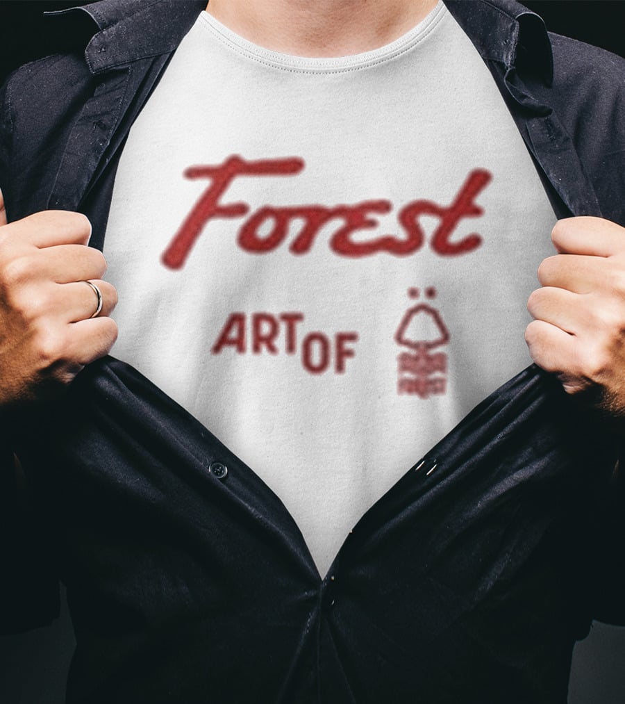 Forest Art Of Nottingham NFFC White Motel T-Shirt