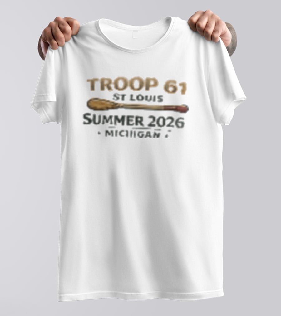 Troop 61 St Louis Summer 2026 Michigan Camp Paddle Repeat T-Shirt