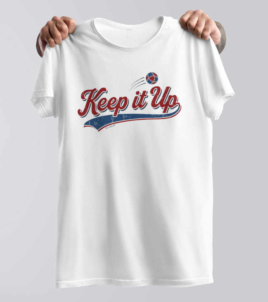 Keep It Up Classic Sporty Hacky Sack T-Shirt