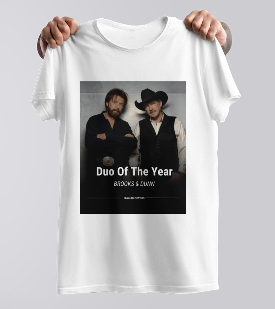Brooks & Dunn Duo Of The Year Classic Country Vibes T-Shirt