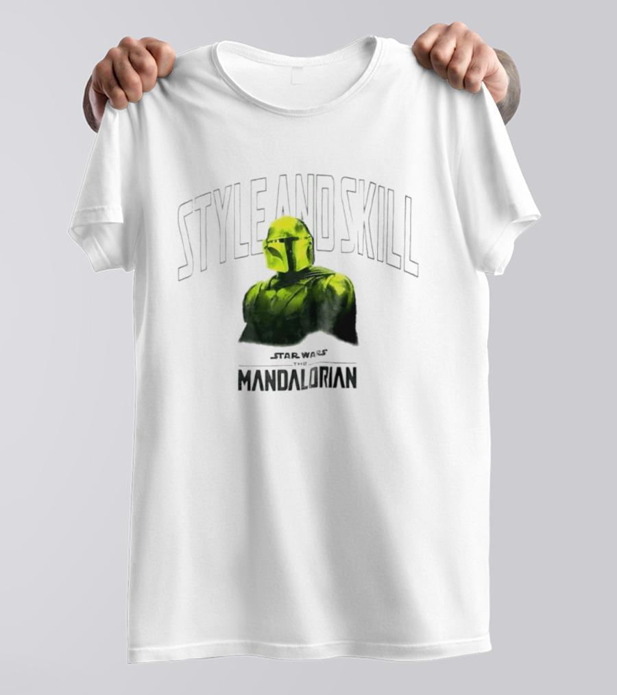 Star Wars The Mandalorian Style And Skill T-Shirt
