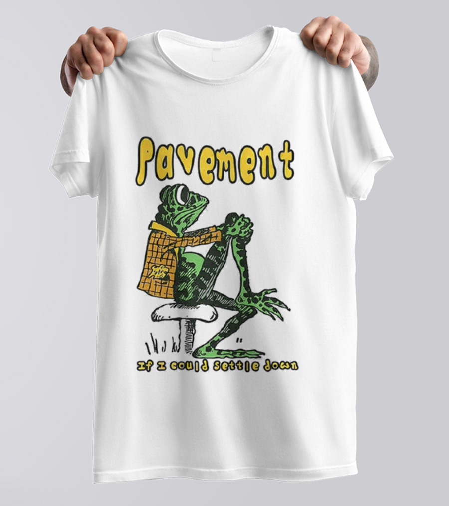 Pavement If I Could Settle Down Frog T-Shirt