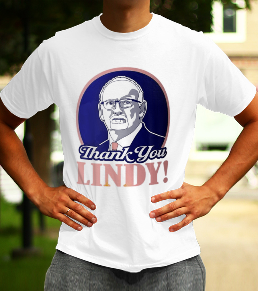 Thank You Lindy Ruff New Jersey Devils NHL Coach Appreciation T-Shirt