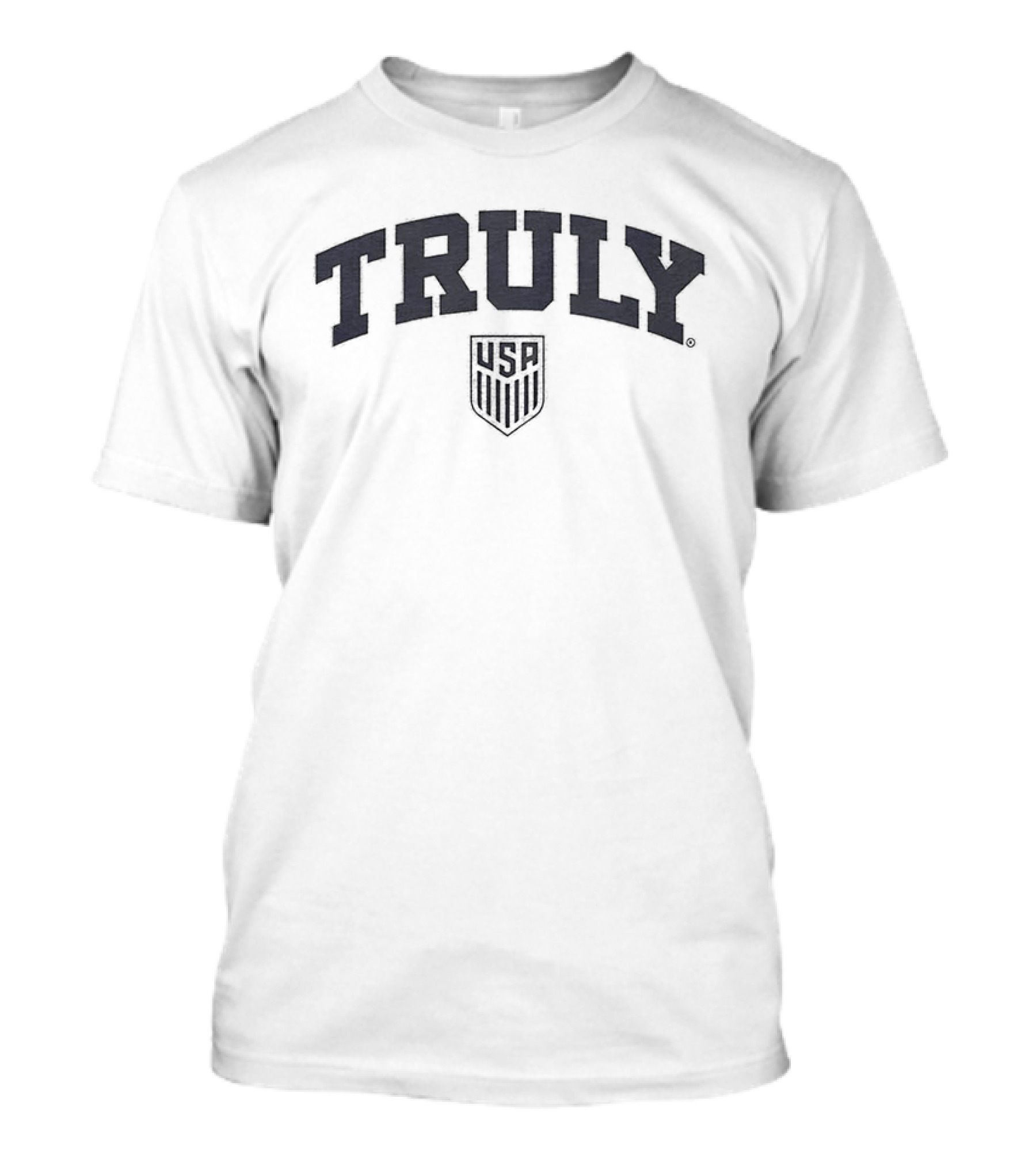 Truly U.S. Soccer Emblem F&B Two Sided T-Shirt