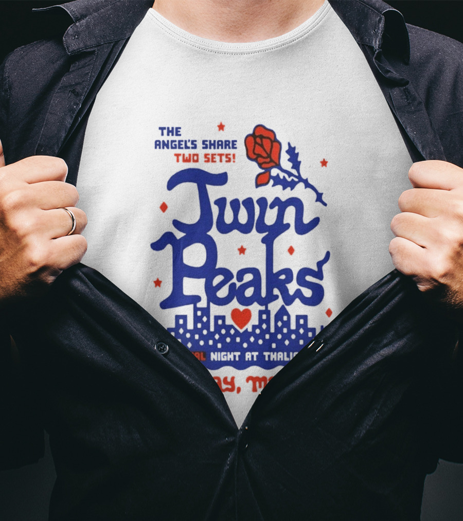Twin Peaks The Angel's Share Two Sets One Final Night At Thalia Hall Friday May 22 T-Shirt