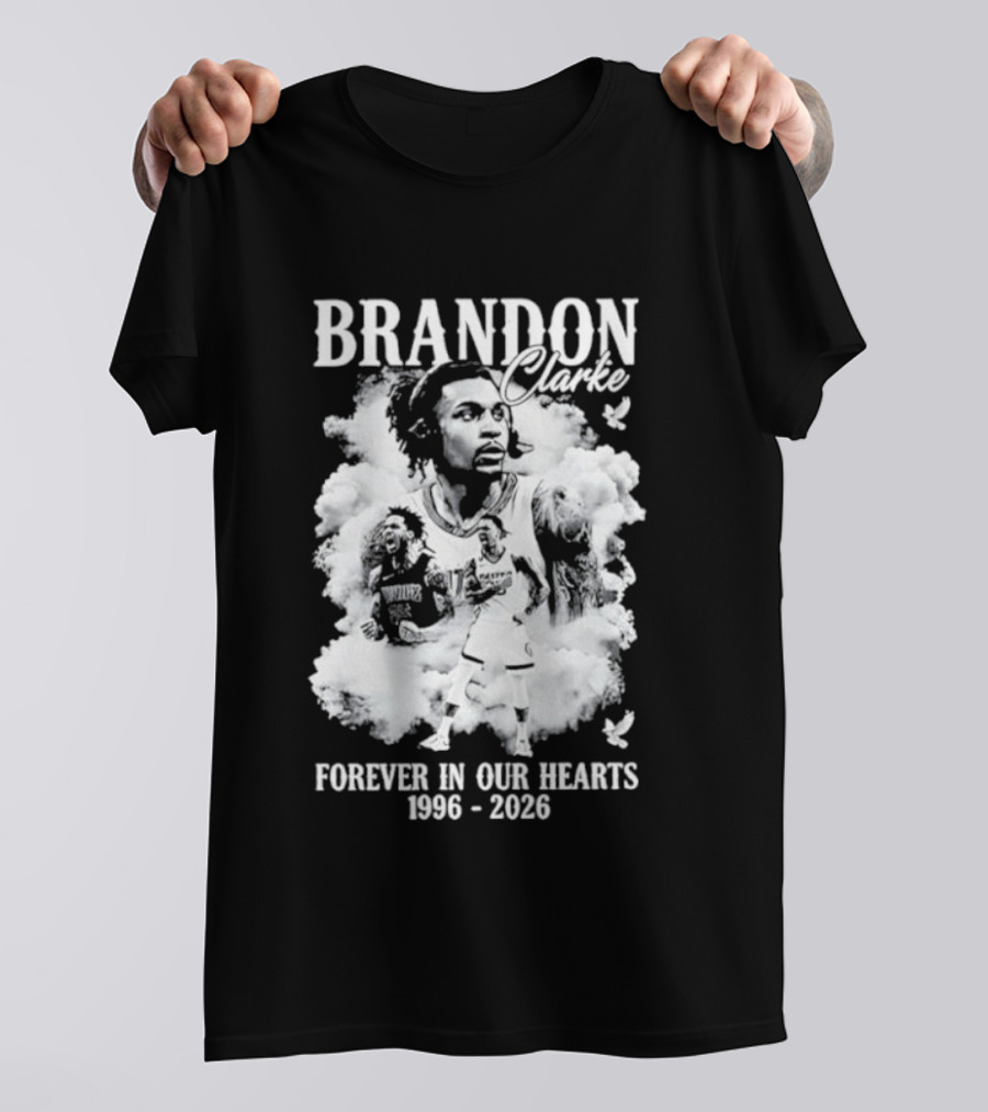 Brandon Clarke Forever In Our Hearts 1996 2026 T-Shirt