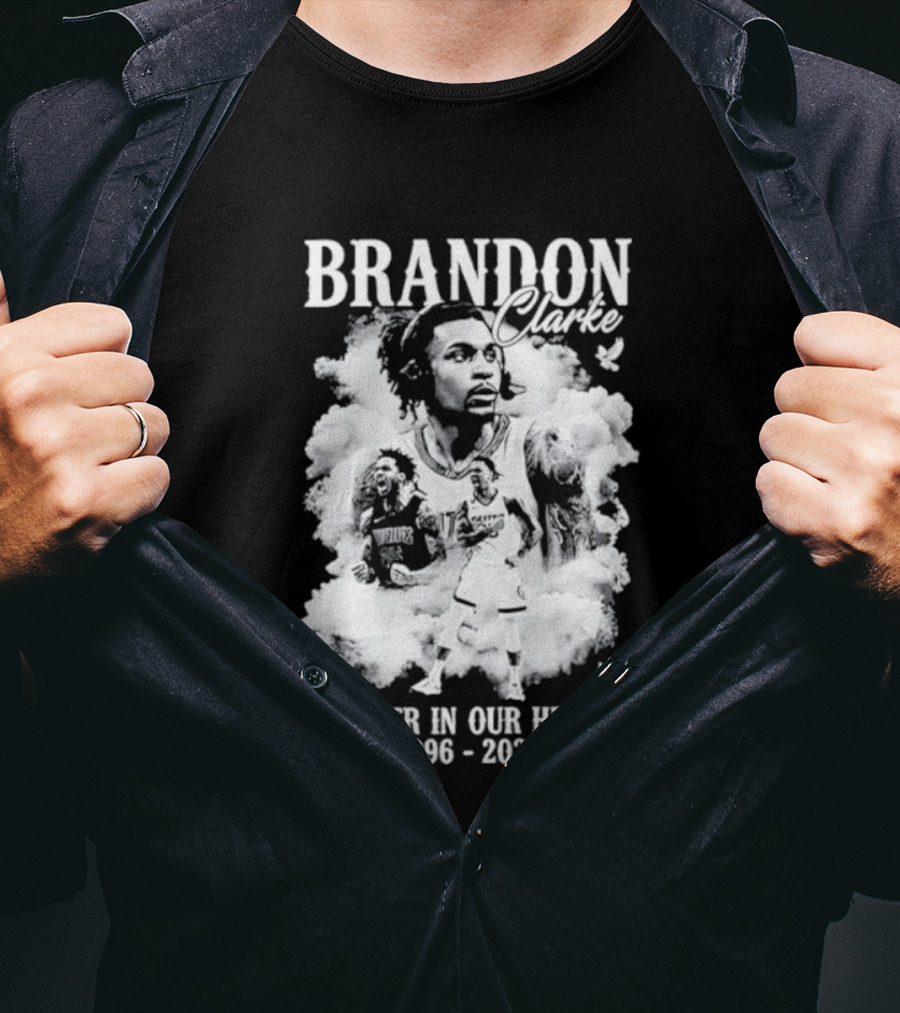 Brandon Clarke Forever In Our Hearts 1996 2026 T-Shirt