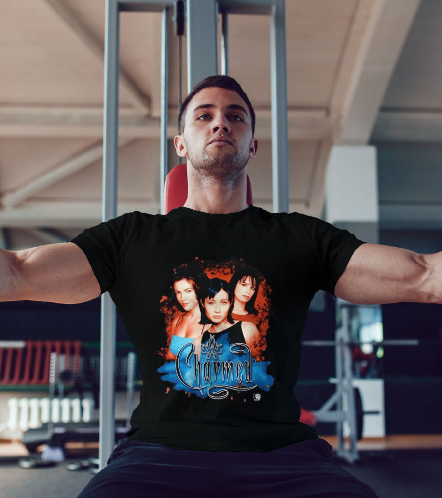 Charmed 1998 Prue Piper Phoebe Iconic Magic Sisters T-Shirt