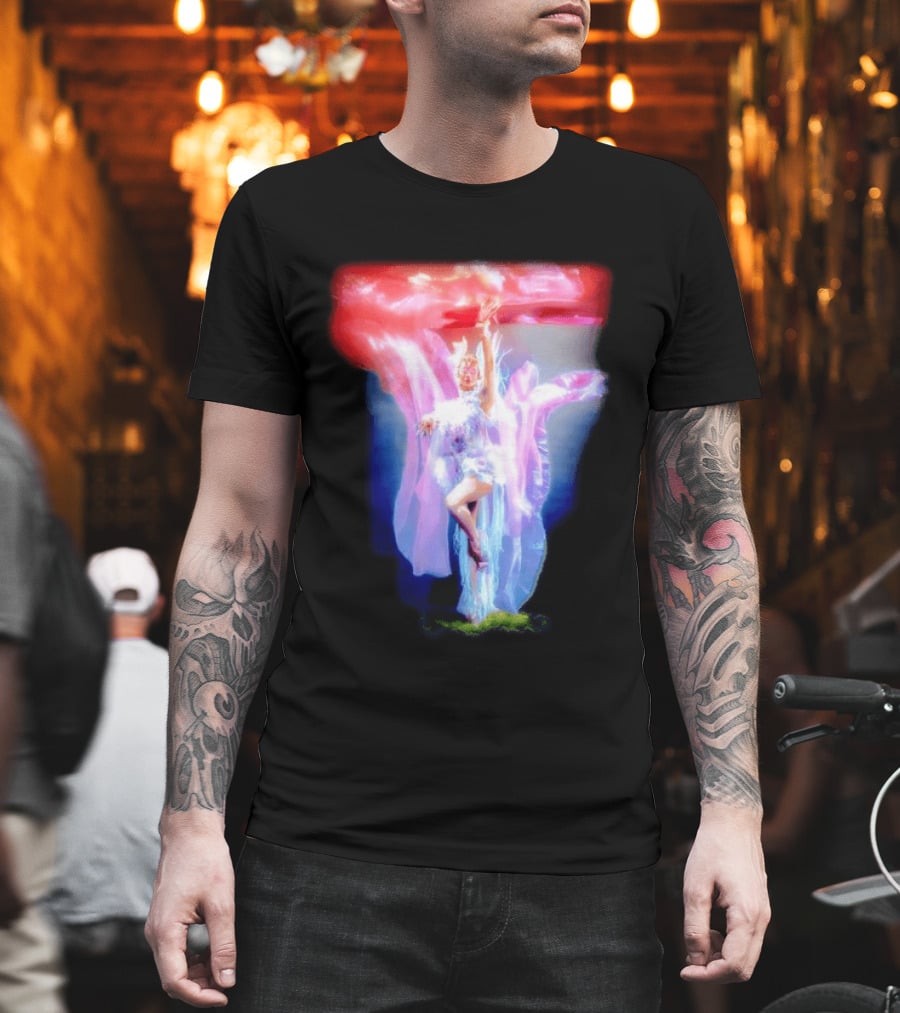 Diwata Ng Karagatan Let Them Eat Cape Enchanted Ocean Goddess Floating Fantasy T-Shirt