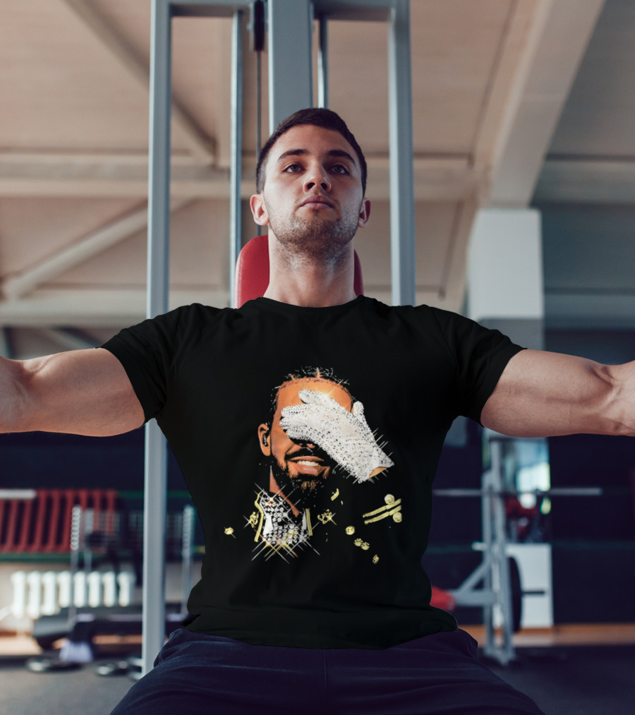 Drake Iceman Pay Tribute To Michael Jackson Glitter Glove Iconic Gesture T-Shirt