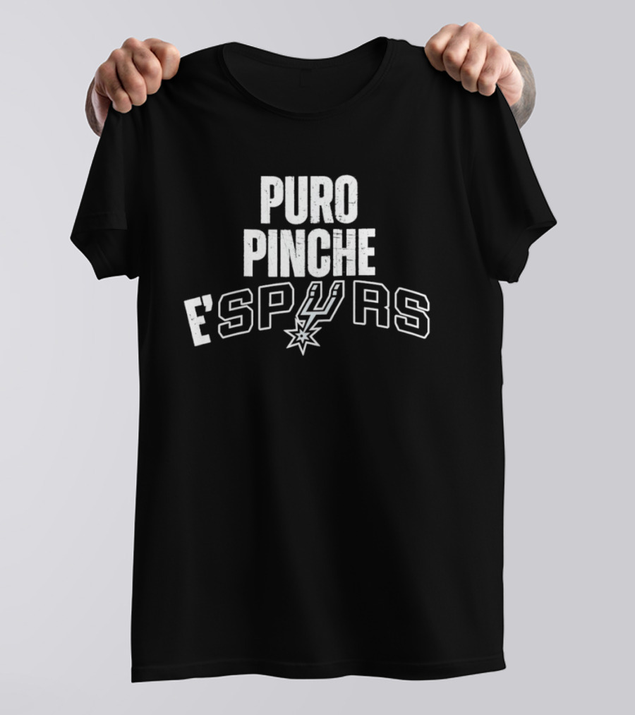 Puro Pinche E'Spurs San Antonio Spurs Basketball NBA 2026 T-Shirt