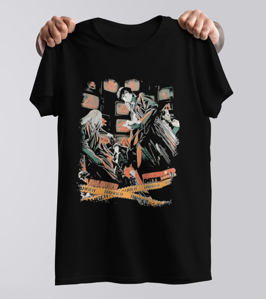 Sakamoto Days The Order Danger Anime Warning Signs T-Shirt